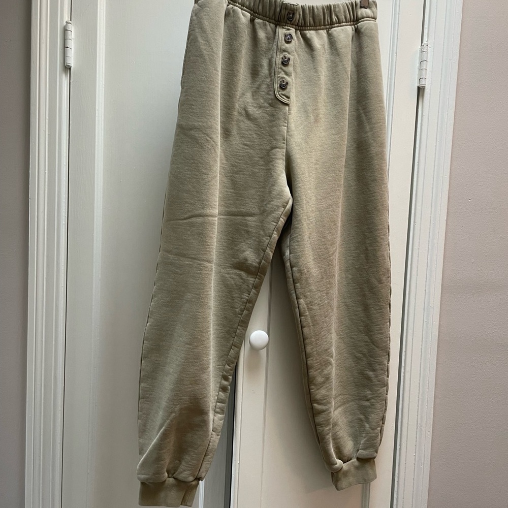Frame Denim Kids Beige Joggers